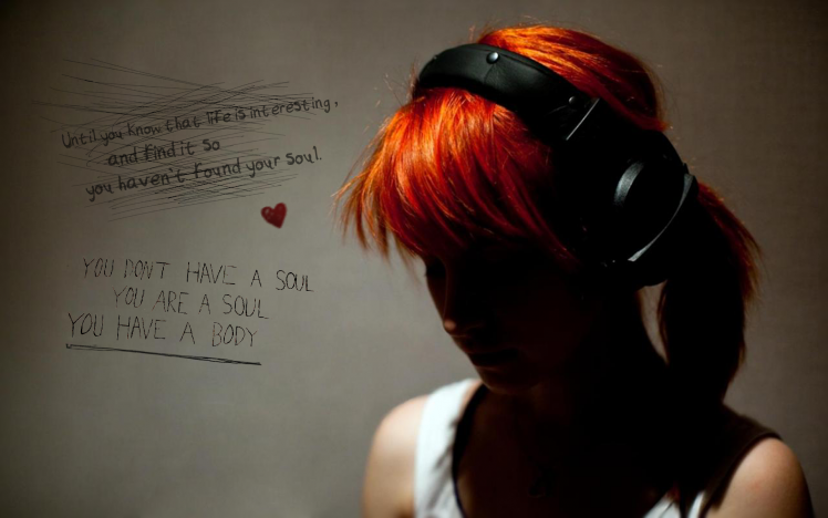 Hayley Williams, Paramore, Redhead HD Wallpaper Desktop Background