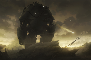 mech, Apocalyptic, Colossus