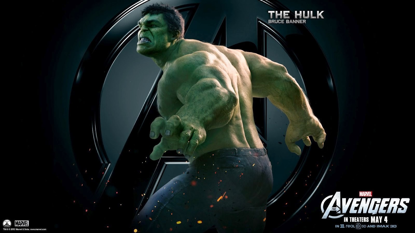 Hulk, The Avengers Wallpaper