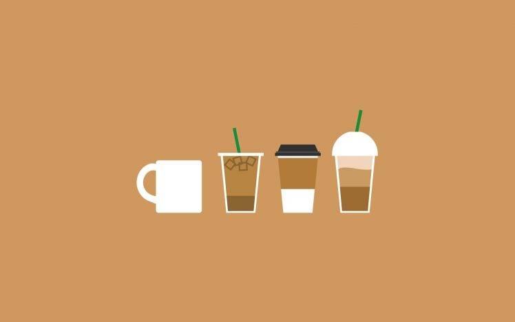 minimalism, Coffee, Cup HD Wallpaper Desktop Background