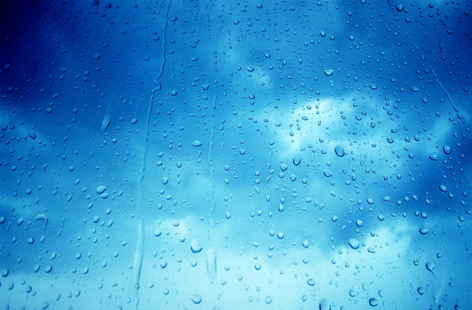 rain, Sky, Water On Glass Wallpaper