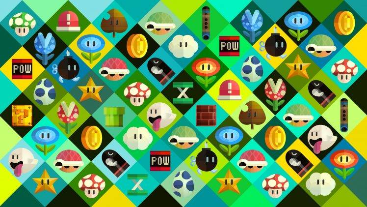 Mario Bros. HD Wallpaper Desktop Background