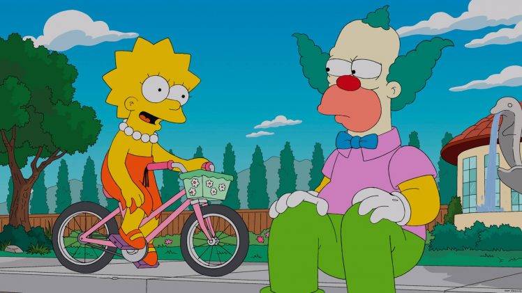 The Simpsons, Lisa Simpson, Clowns HD Wallpaper Desktop Background