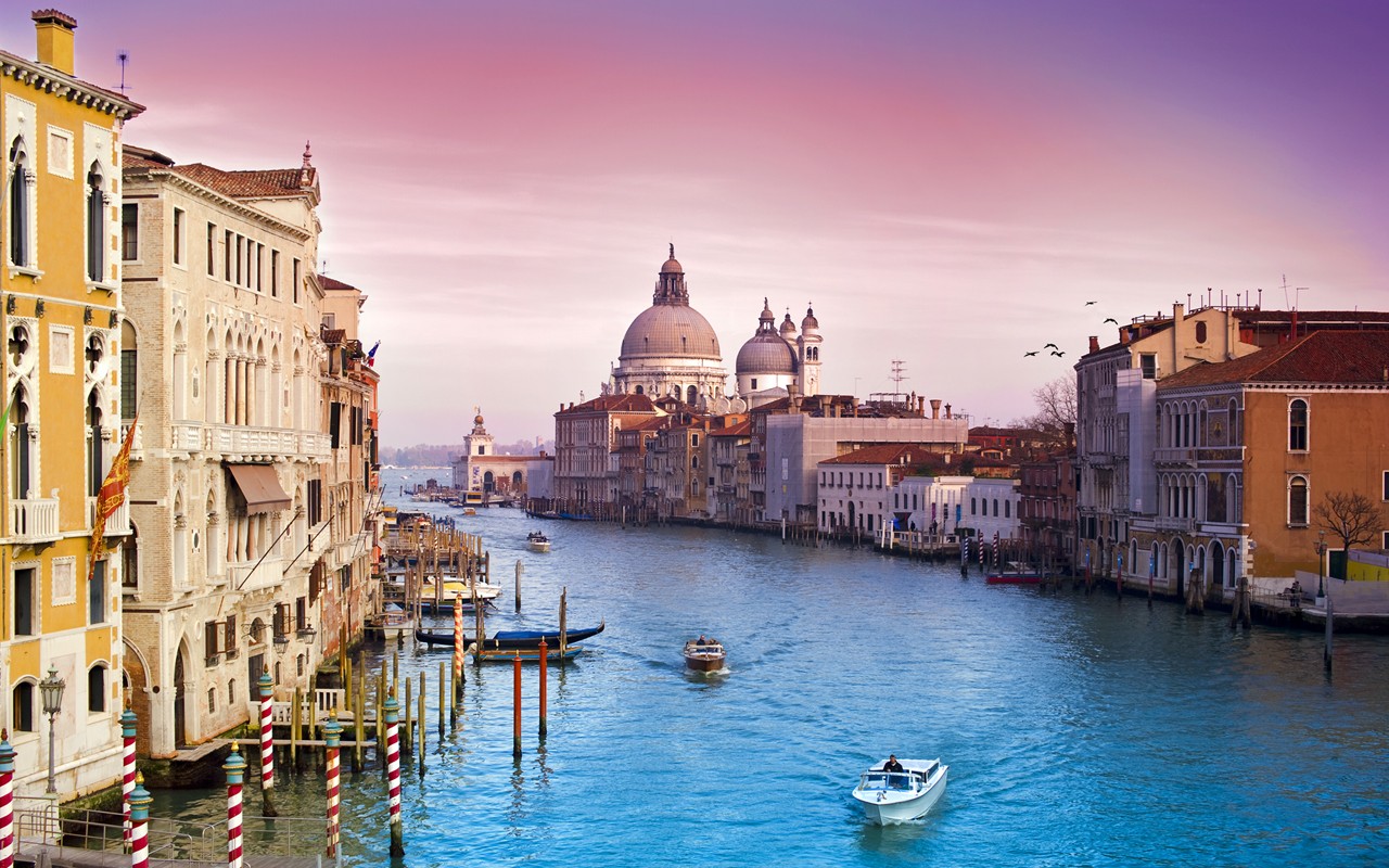 Venice, Italy, Grand Canal Wallpaper