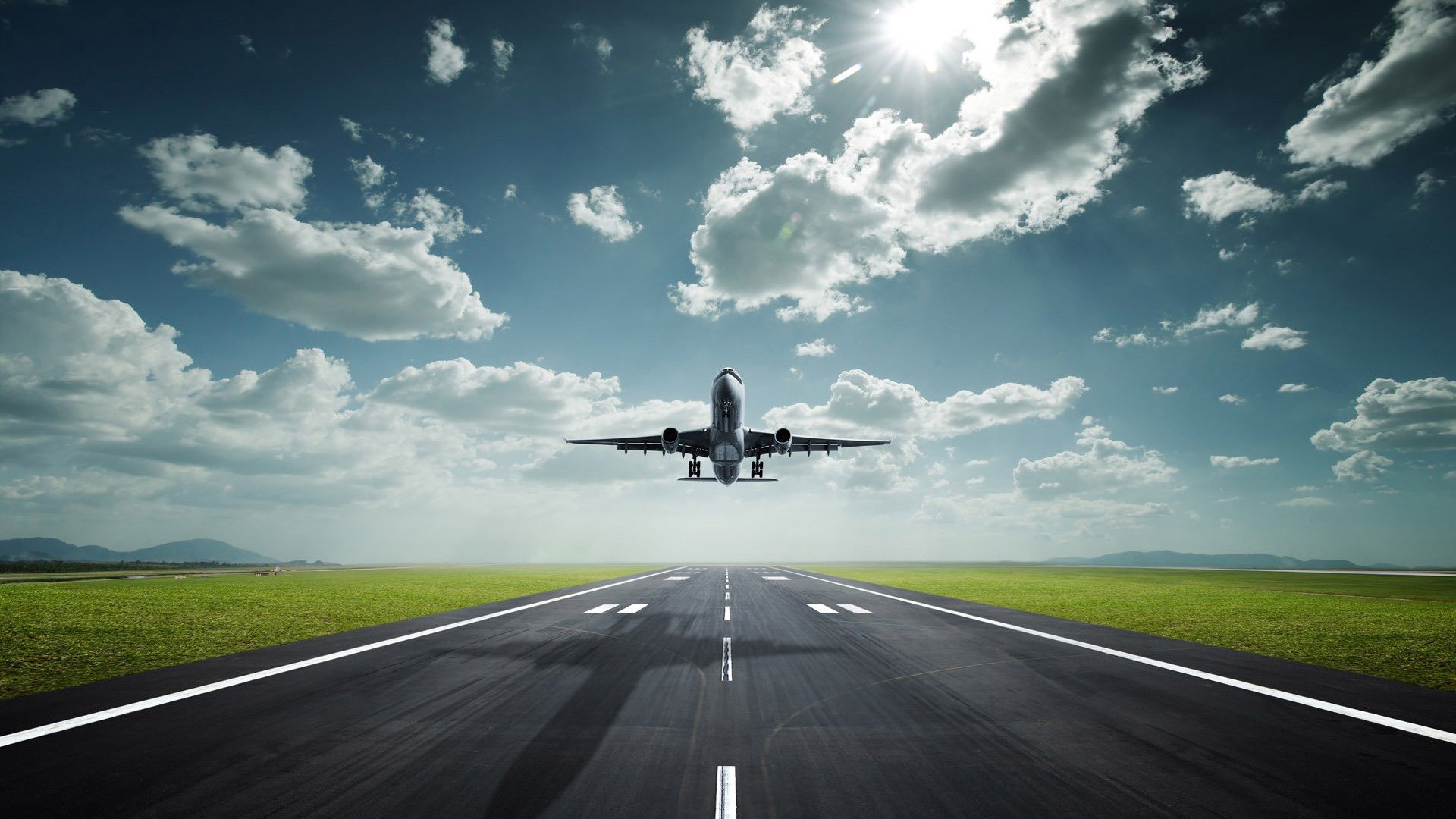 airplane, Landing Wallpapers HD / Desktop and Mobile Backgrounds