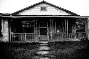 monochrome, Abandoned, House
