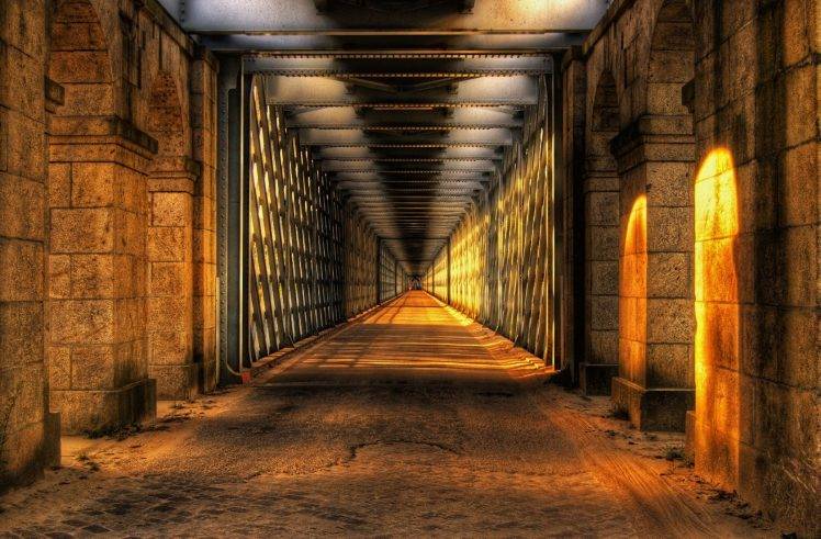 point Of View, Architecture, Tunnel, Arch, HDR, Sunlight HD Wallpaper Desktop Background