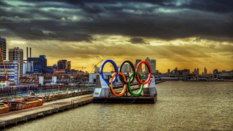 HDR, Building, Sunset, London, Olympics HD Wallpaper Desktop Background