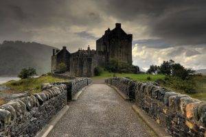 architecture, Medieval, Scotland, UK, Overcast, Stone