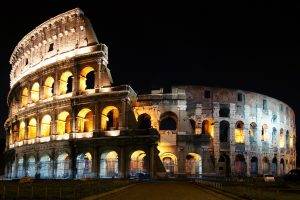 architecture, Colosseum, Rome