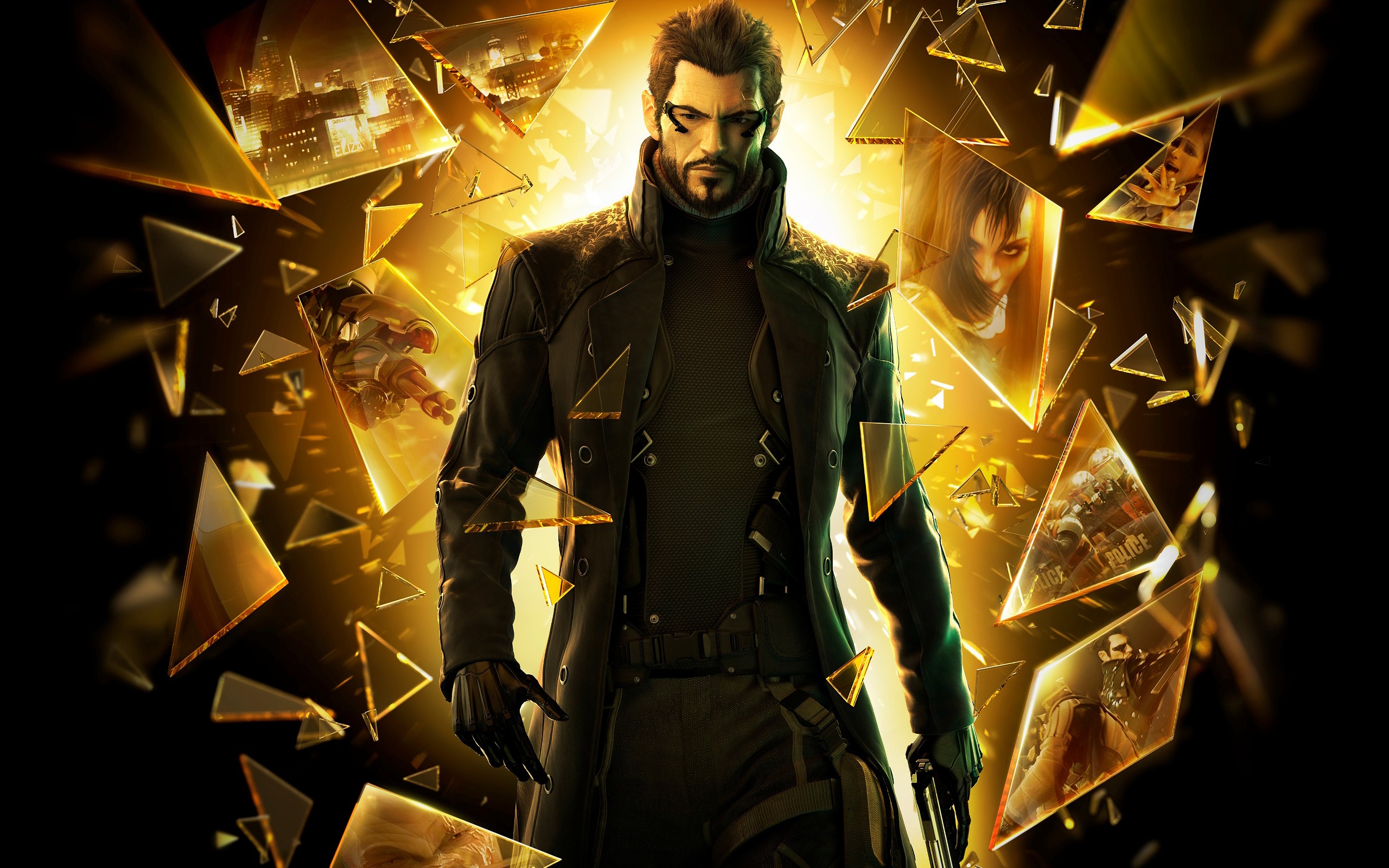 Deus Ex, Deus Ex: Human Revolution, Adam Jensen Wallpaper