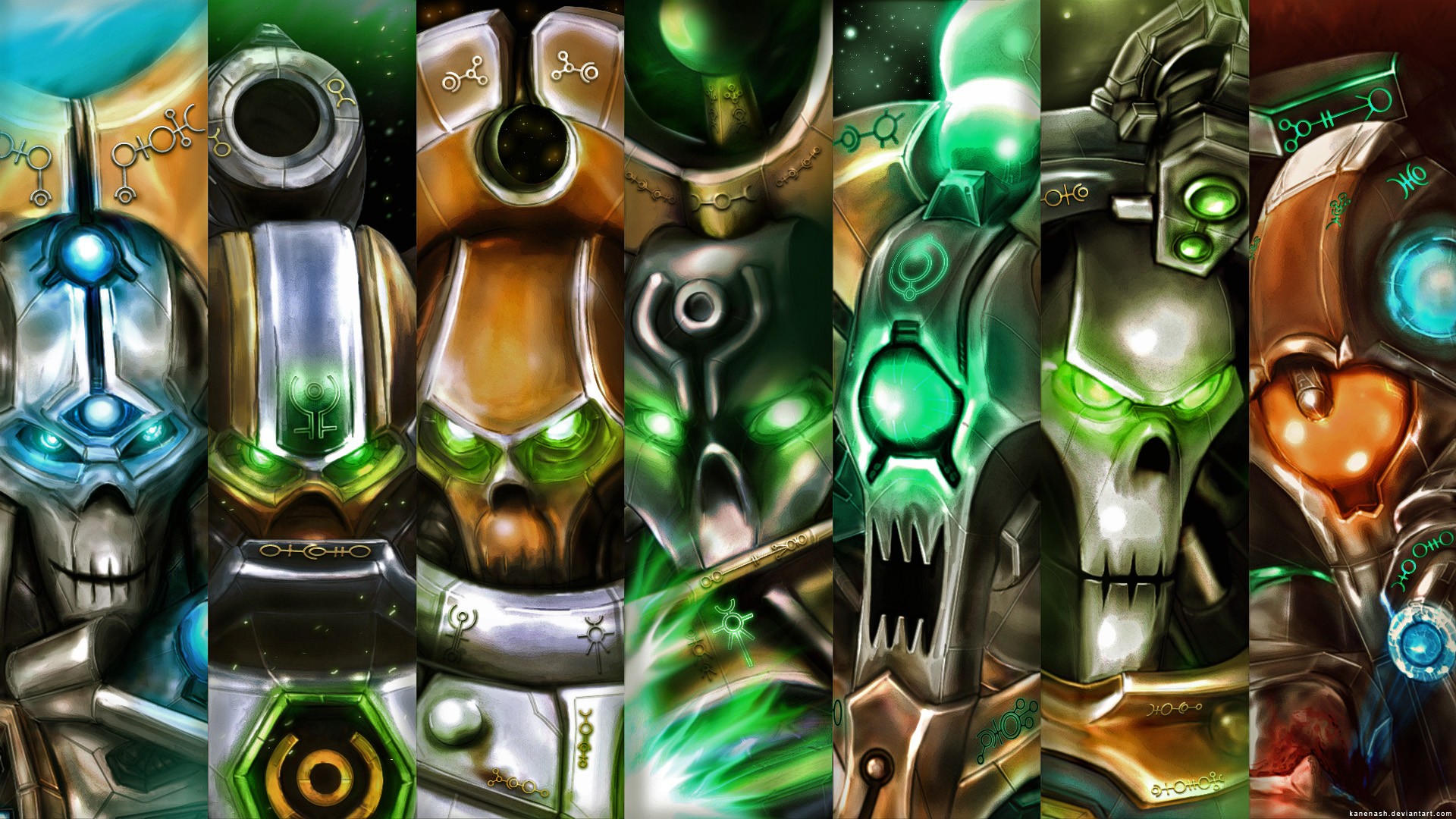 Warhammer 40, 000, Necron Wallpapers HD / Desktop and Mobile Backgrounds.