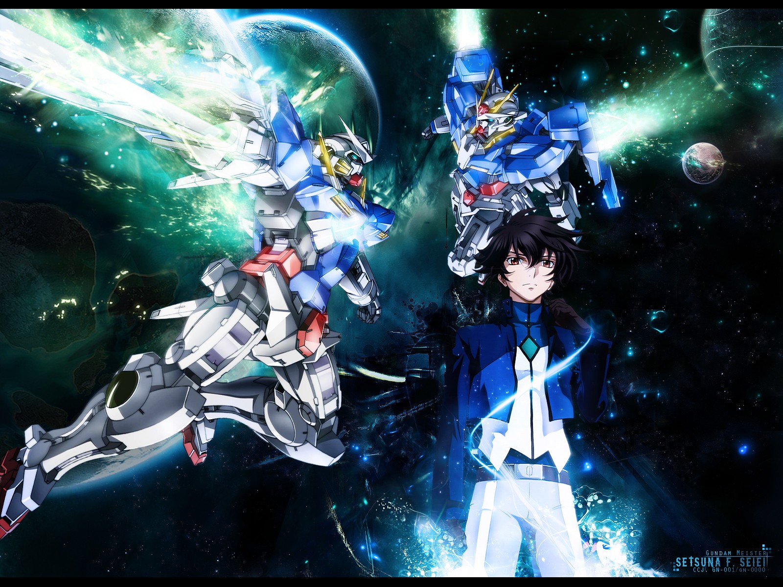 Mobile Suit Gundam 00, Gundam Wallpaper