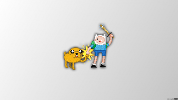 Adventure Time, Pixel Art, Trixel HD Wallpaper Desktop Background