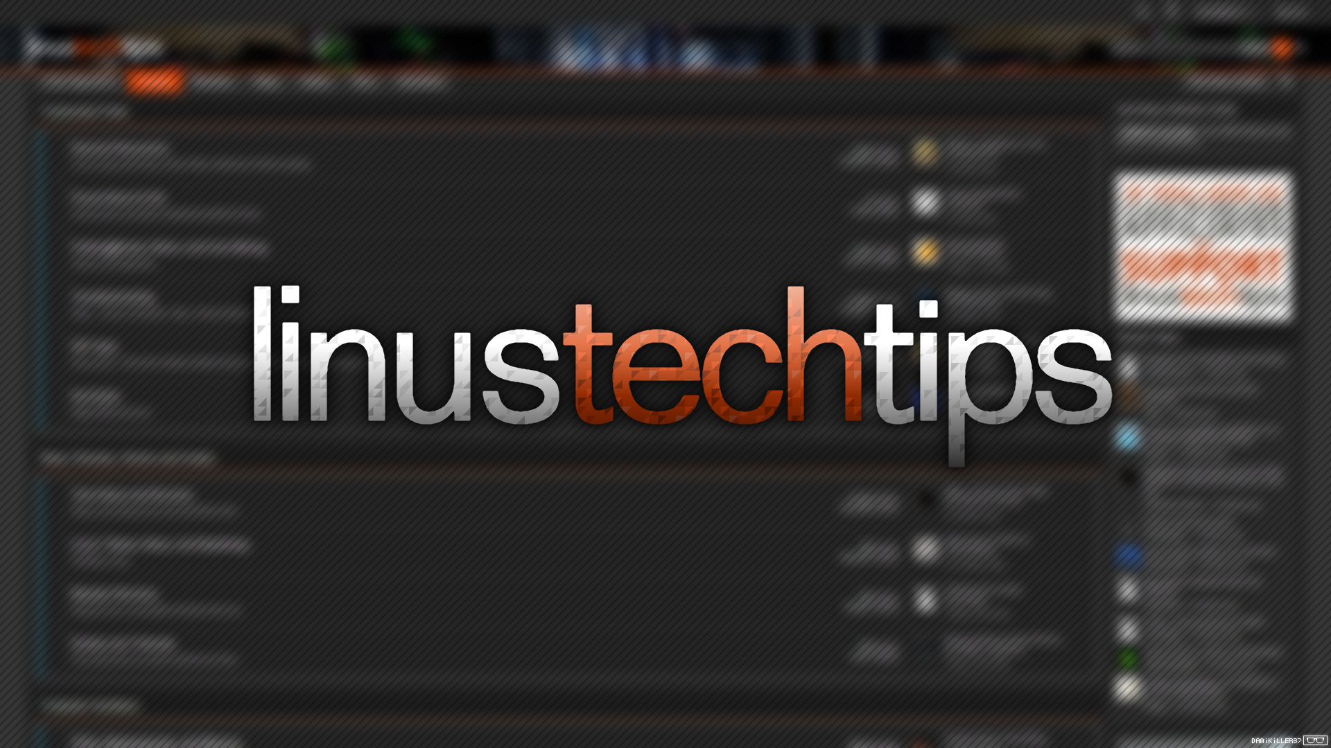 Linus Tech Tips, Trixel, Website Wallpaper