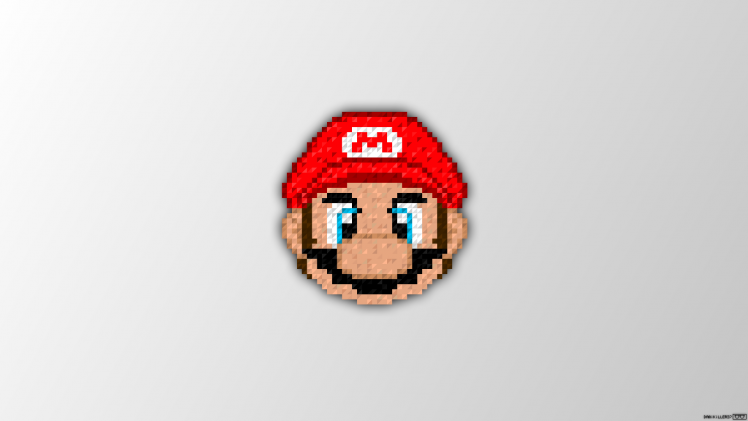 Super Mario, Pixel Art, Trixel HD Wallpaper Desktop Background