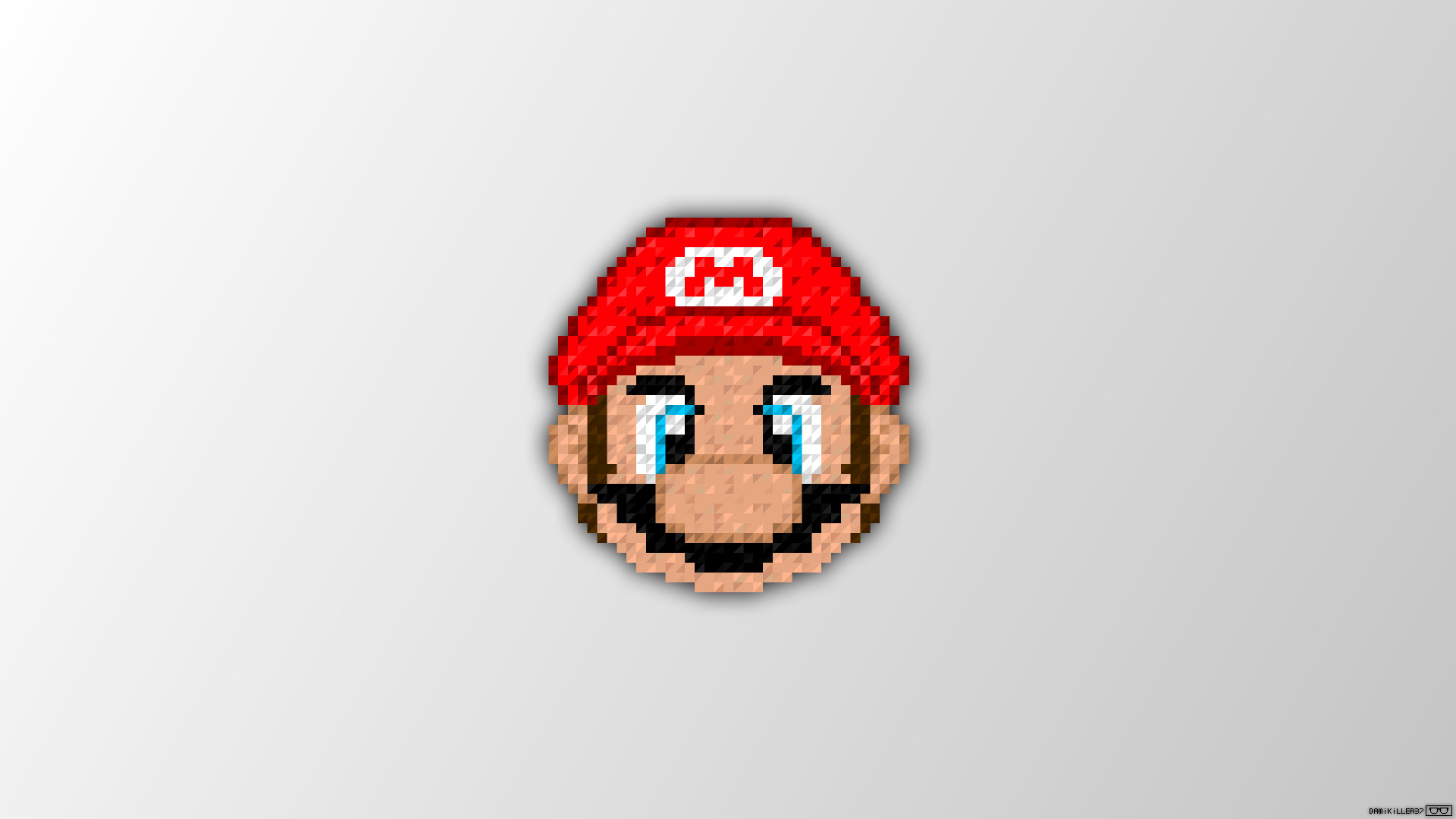 Super Mario, Pixel Art, Trixel Wallpaper