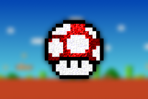pixel Art, Trixel, Super Mario