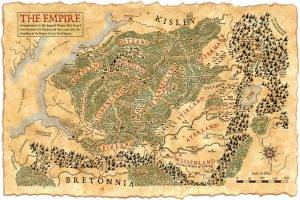 WFRP, Warhammer Fantasy Role Play, Map