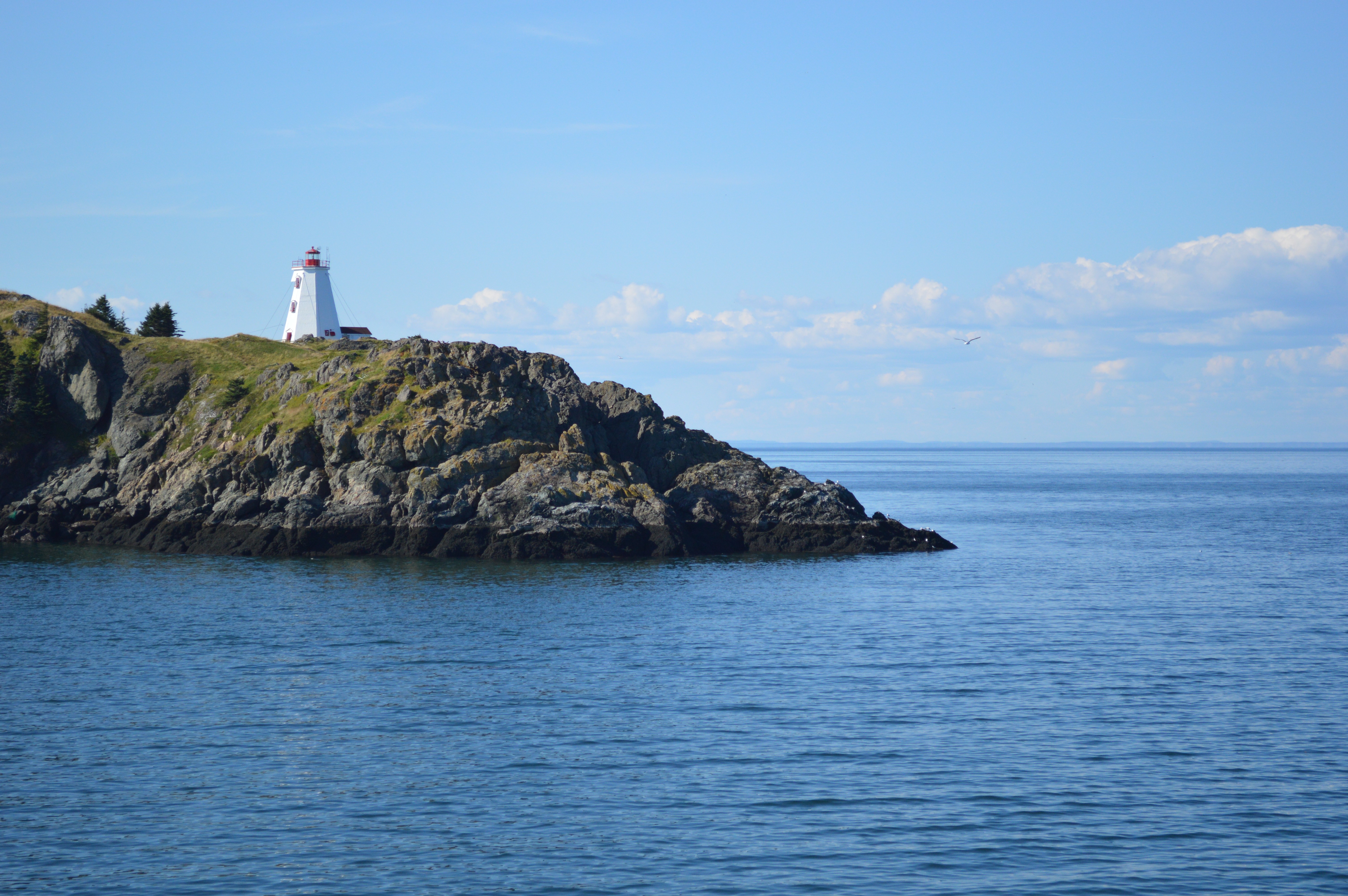 water, Coast, Canada, Lighthouse Wallpaper