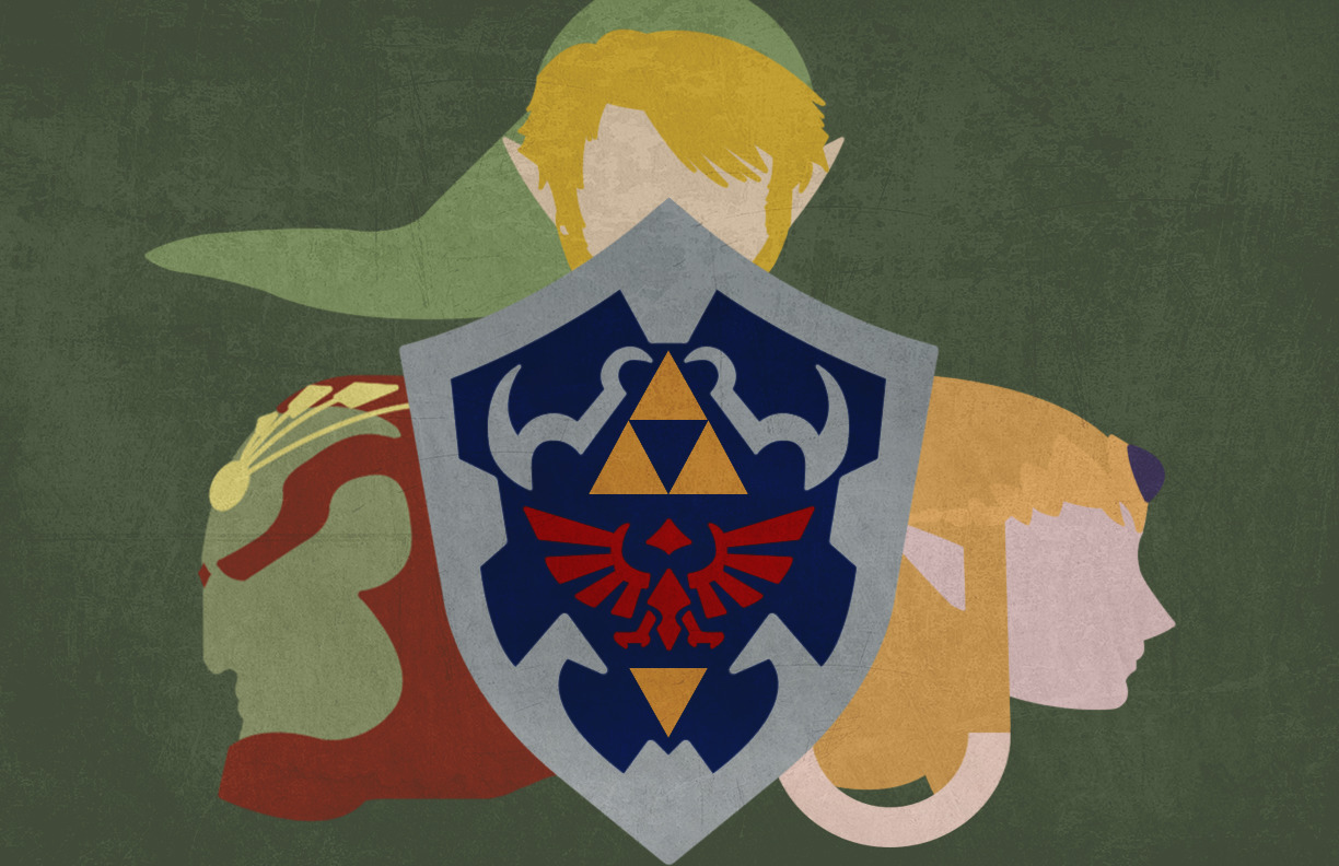 Triforce, The Legend Of Zelda, Ganondorf, Link, Princess Zelda, Vectors Wallpaper