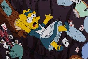 Lisa Simpson, The Simpsons, Alice In Wonderland