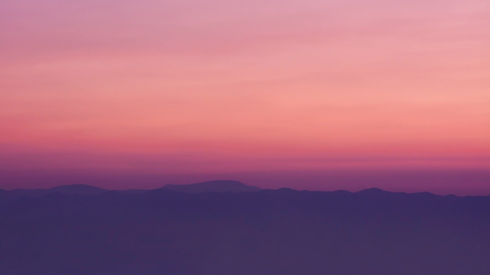 sunset, Mountain, Peaceful, Evening Wallpaper