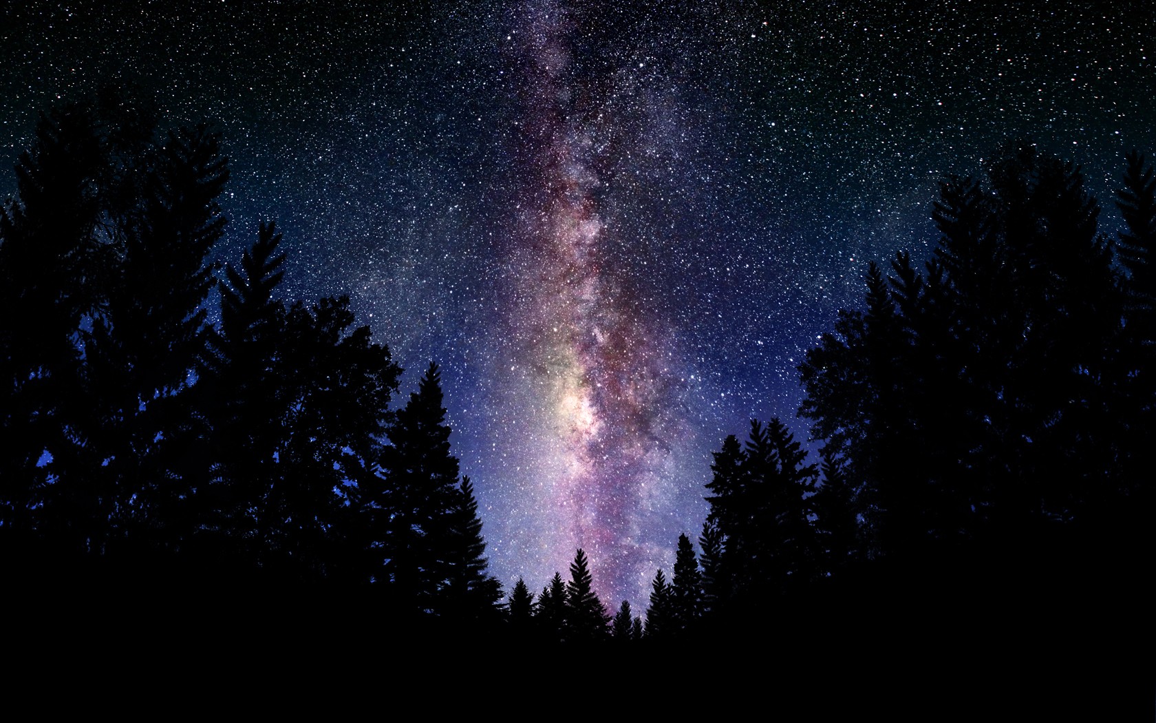 stars, Milky Way Wallpaper