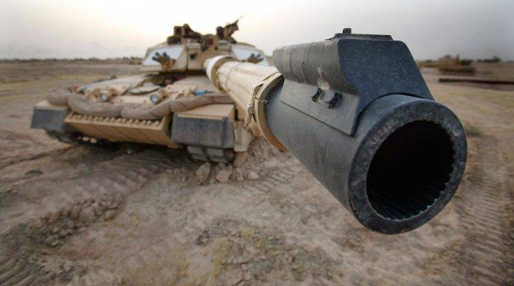 tank, Challenger 2, Howitzer HD Wallpaper Desktop Background