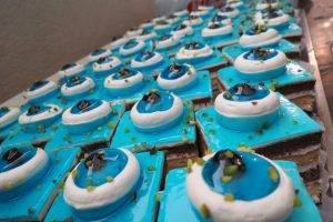 food, Blue, Cakes