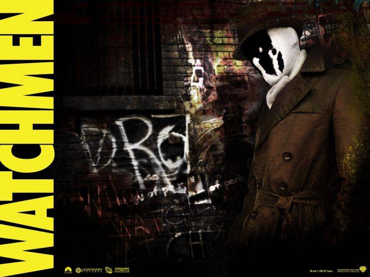 Rorschach, Watchmen HD Wallpaper Desktop Background
