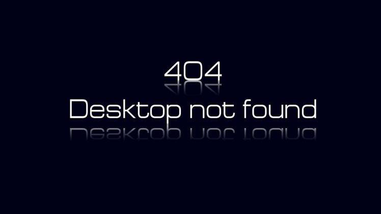 404 Not Found HD Wallpaper Desktop Background