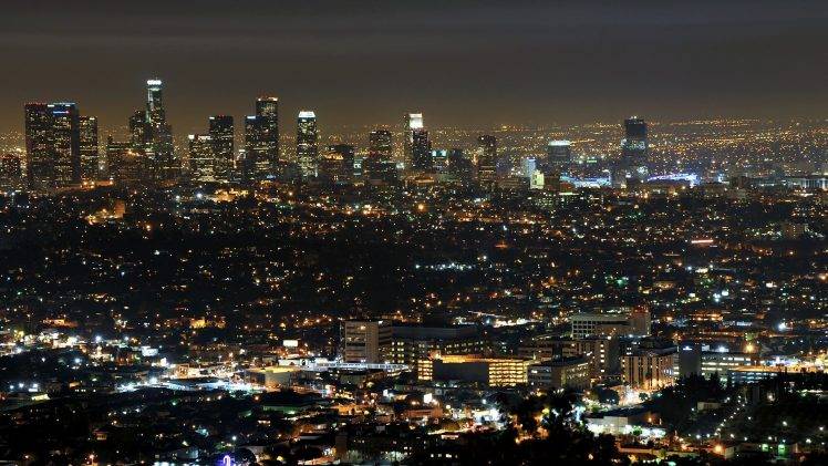city, Cityscape, Los Angeles HD Wallpaper Desktop Background