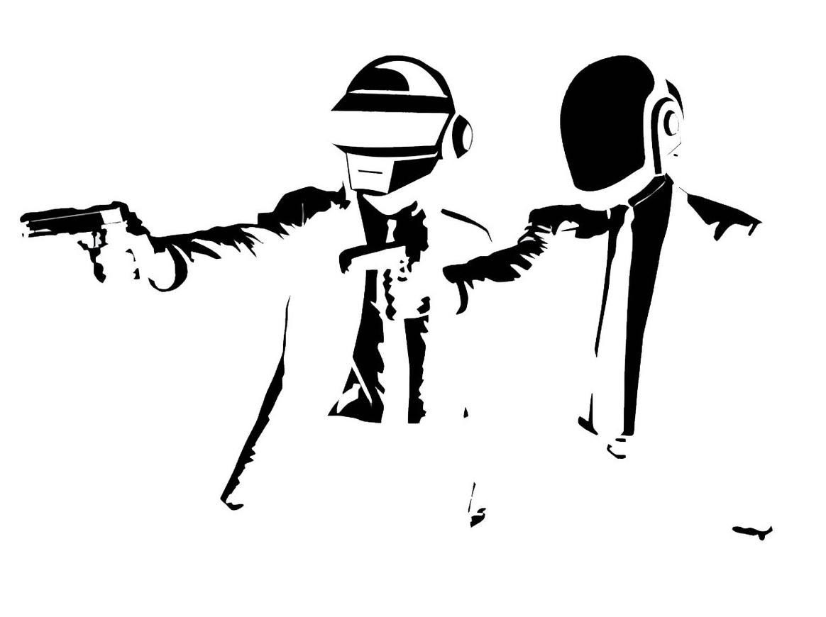 Daft Punk, Vectors Wallpaper