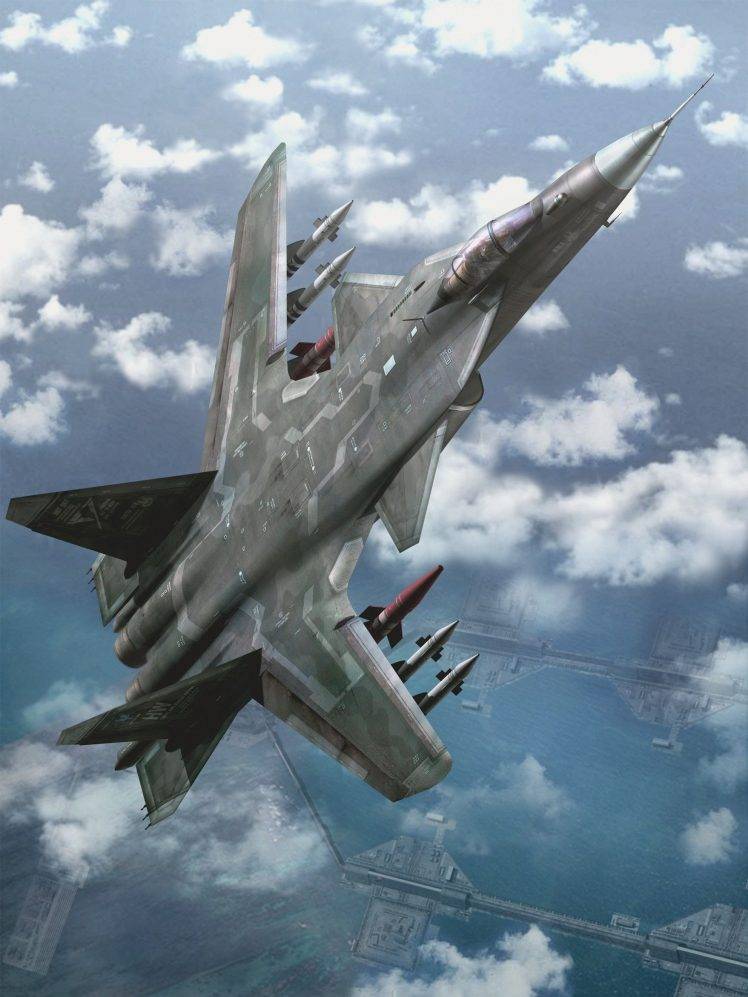jets, Airforce Delta Strike, Sukhoi Su 47, Berkut HD Wallpaper Desktop Background