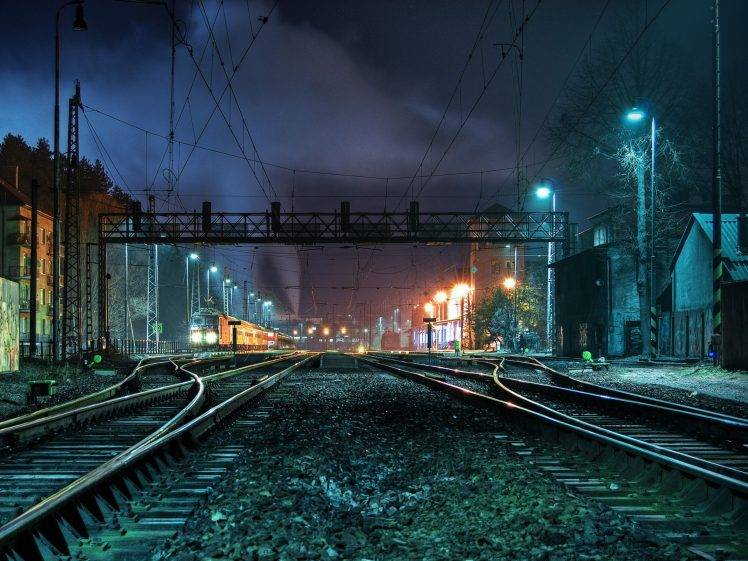 railway, Railway Crossing, Train HD Wallpaper Desktop Background