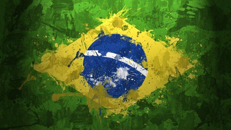 flag, Brazil HD Wallpaper Desktop Background