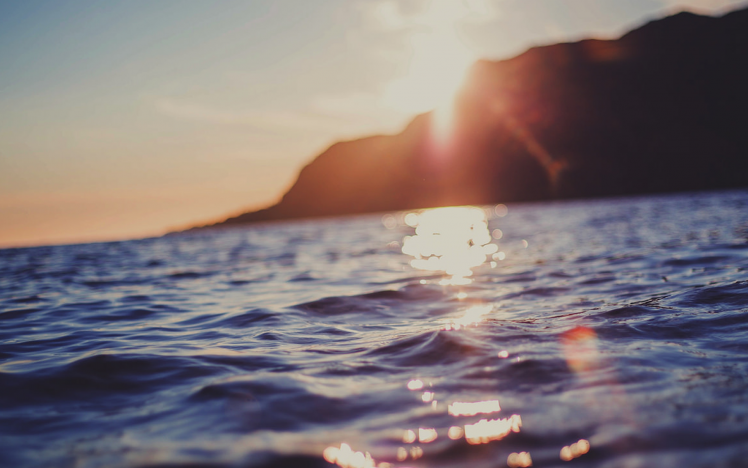 water, Sea, Rock, Sunlight HD Wallpaper Desktop Background