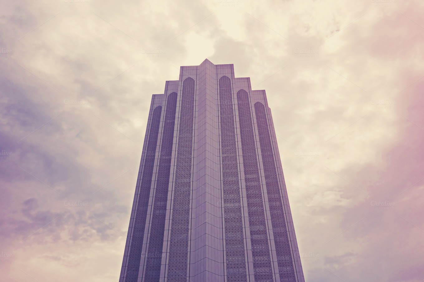 skyscraper, Islamic Architecture Wallpaper