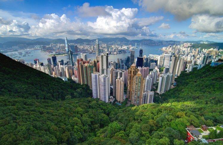 cityscape, City, Hong Kong HD Wallpaper Desktop Background