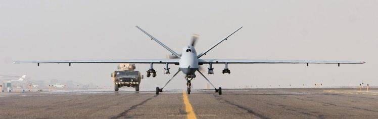 drone, UAVs, General Atomics MQ 9 Reaper HD Wallpaper Desktop Background