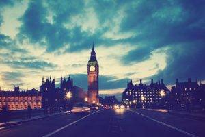 London, City, Photography, Big Ben, Filter