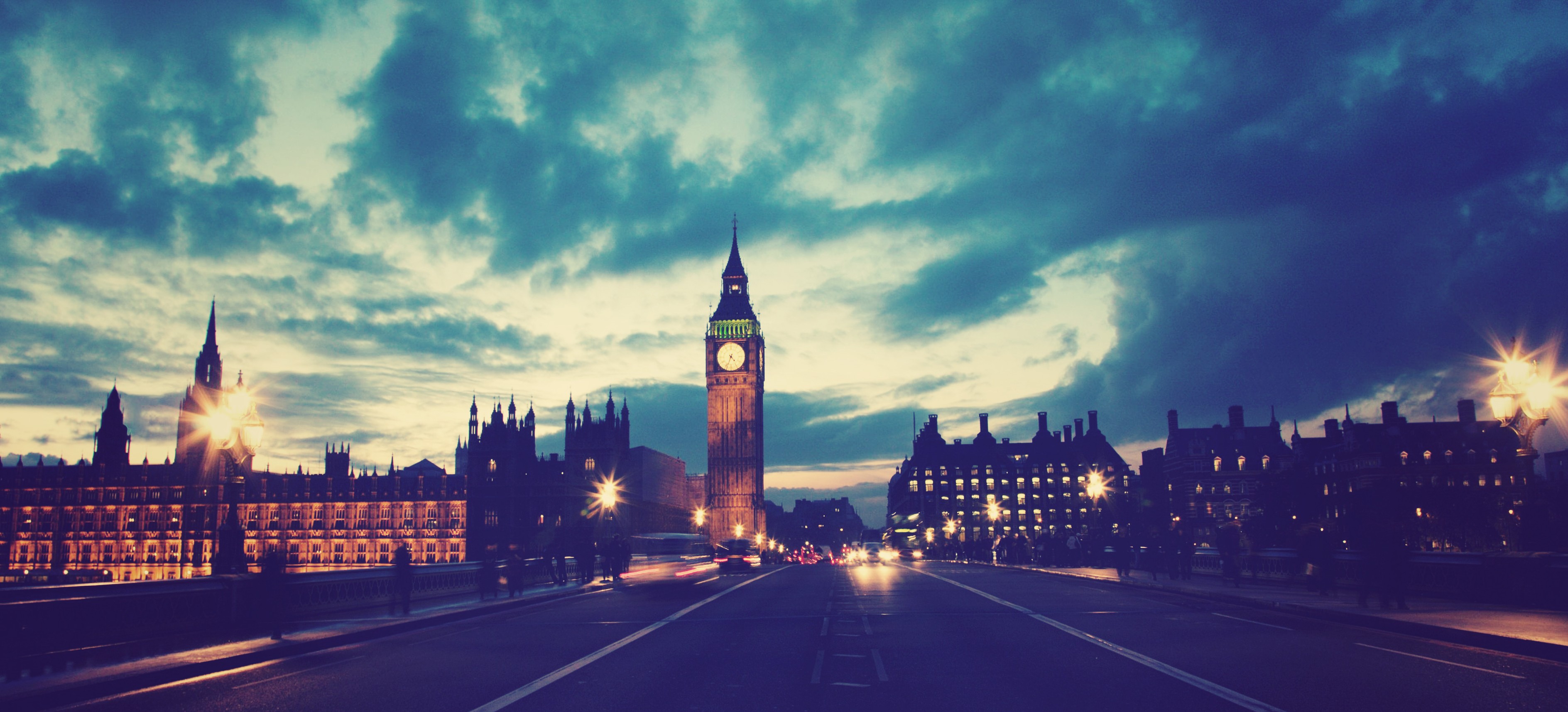 London, City, Photography, Big Ben, Filter Wallpaper