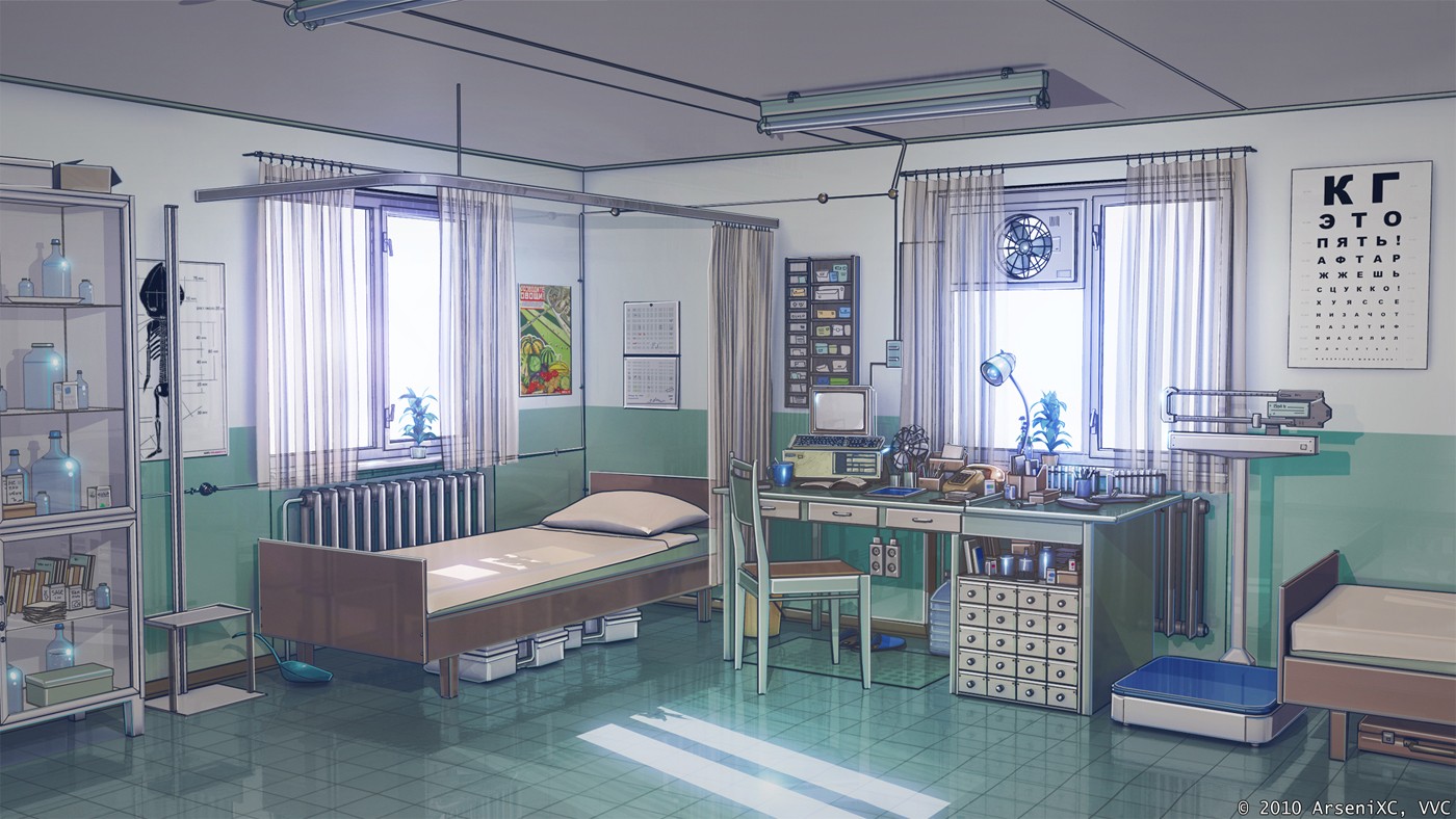 hospital, Bed, ArseniXC Wallpaper