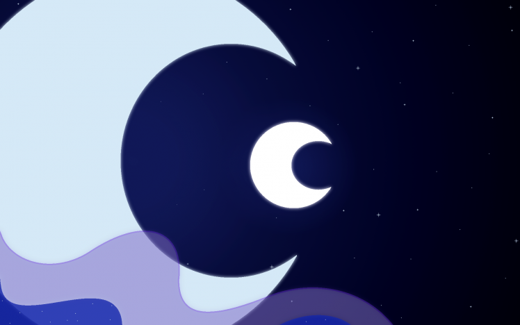 Luna, Stealth MLP HD Wallpaper Desktop Background