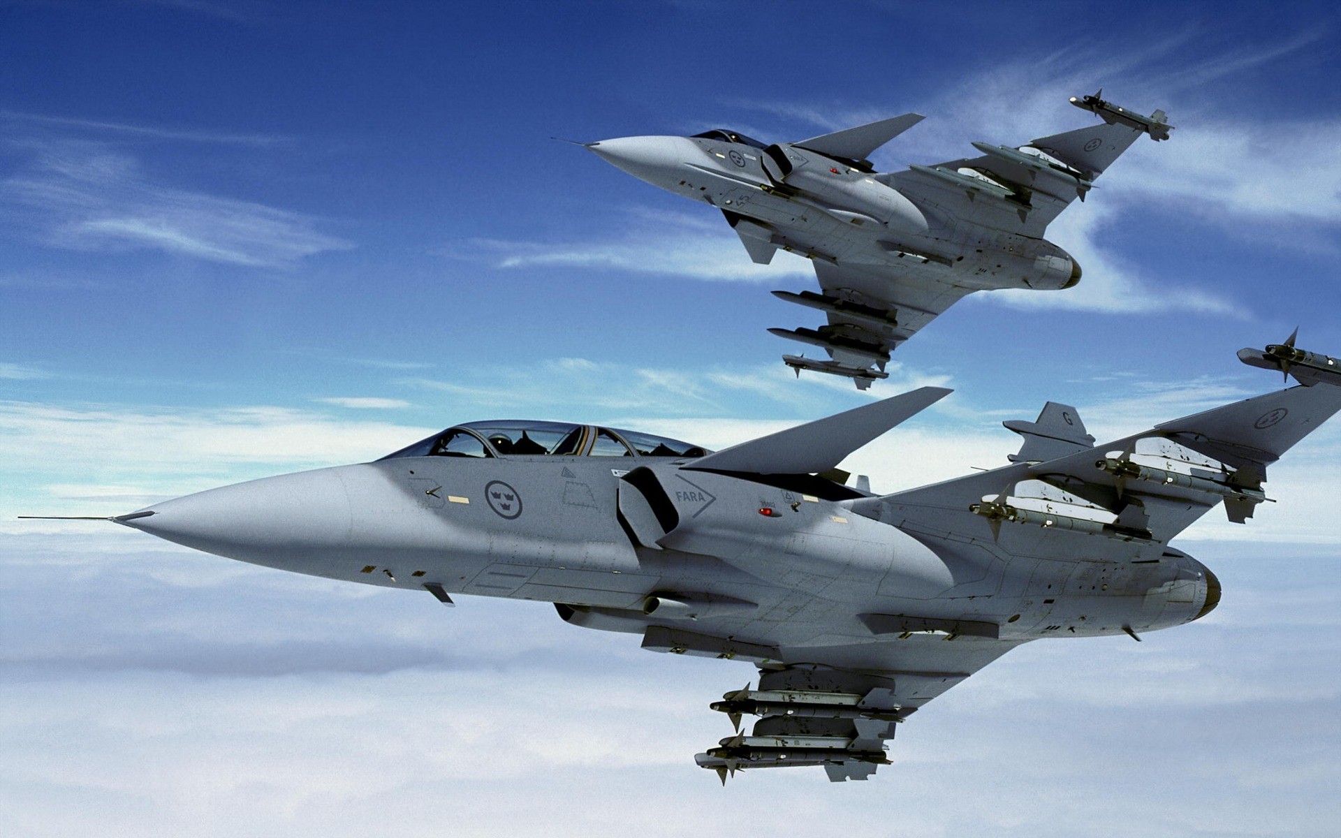 jets, Aircraft, JAS 39 Gripen Wallpaper