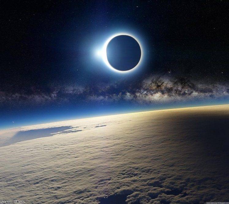 sky, Solar Eclipse HD Wallpaper Desktop Background