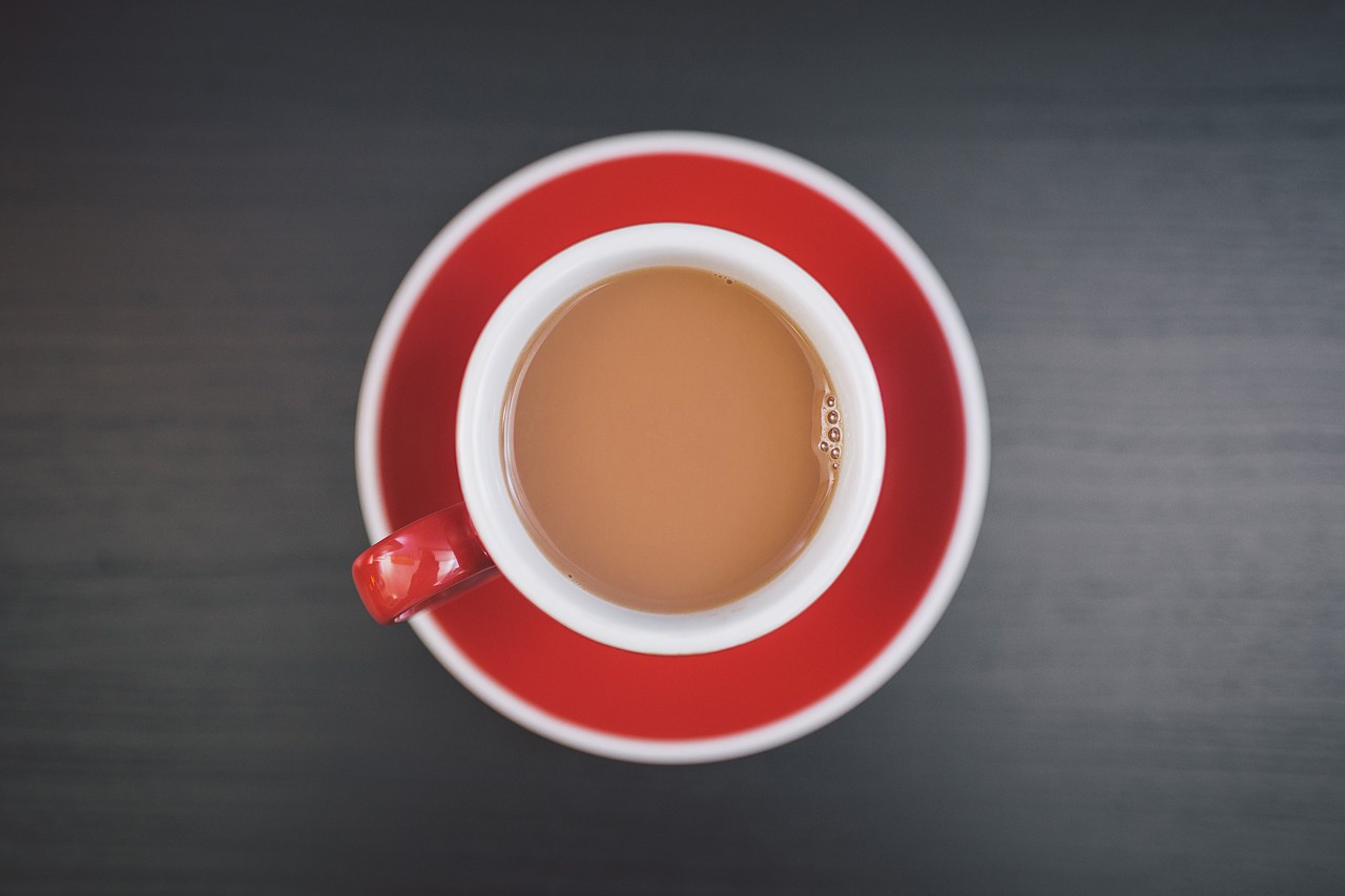 tea, Cup, Simple Background Wallpaper