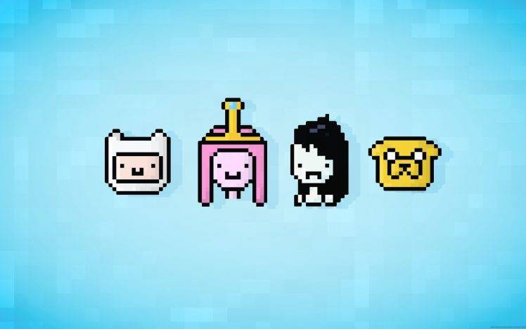 Adventure Time, Finn The Human, Jake The Dog, Princess Bubblegum HD Wallpaper Desktop Background