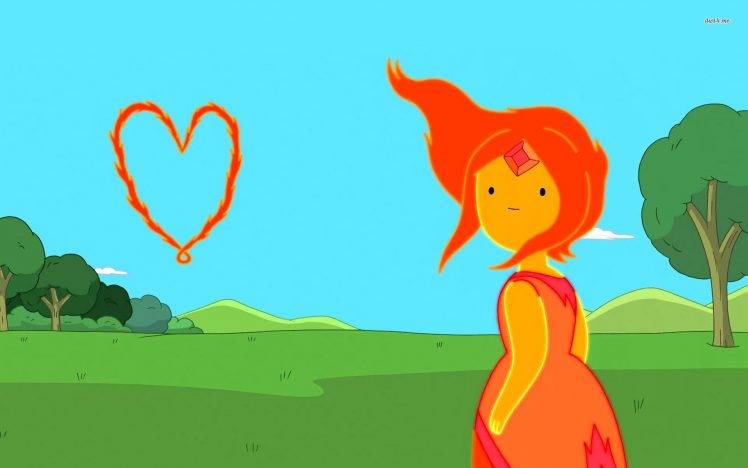 Adventure Time, Flame Princess HD Wallpaper Desktop Background